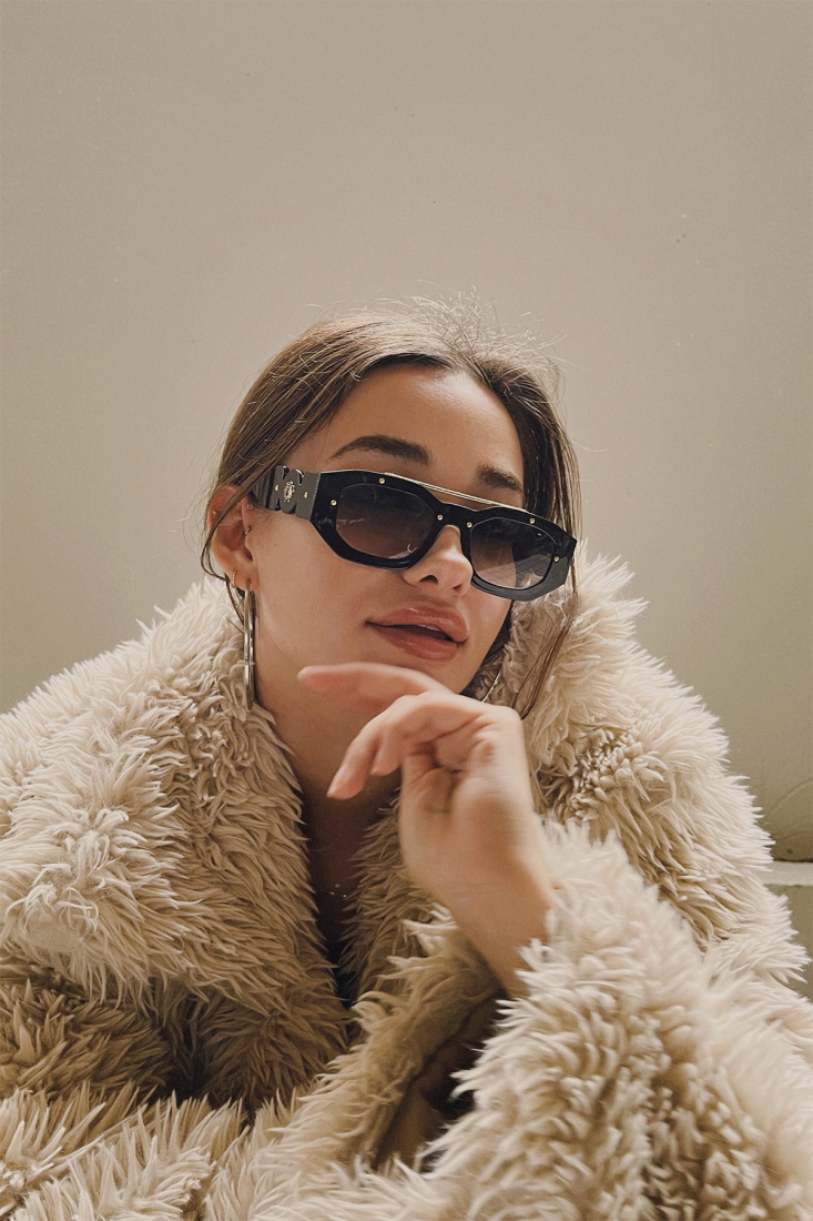 Siyah ince Çerçeveli Gözlük ATE4633 - 