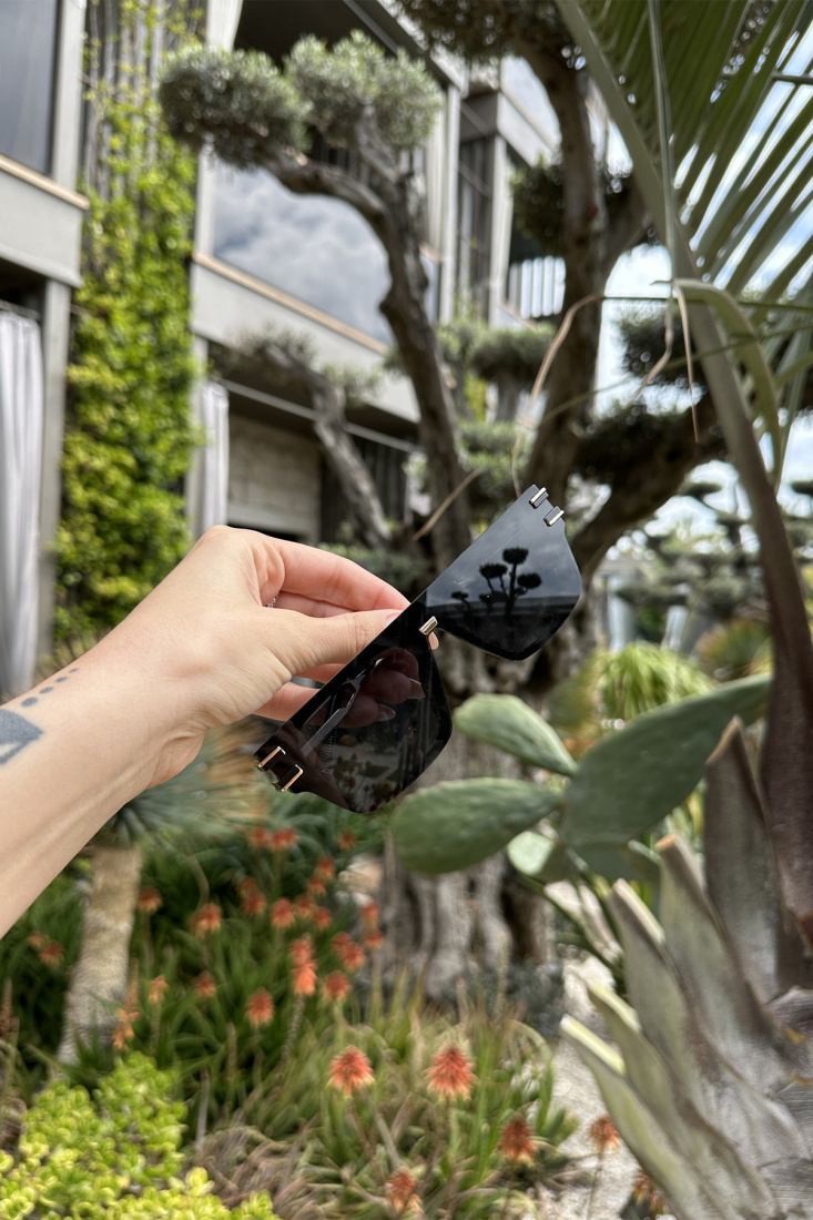 Siyah İnce Çerçeveli Gözlük ATE6112 - 