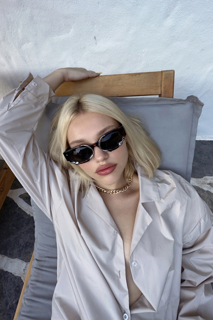 Siyah İnce Çerçeveli Gözlük ATEL2286 - 