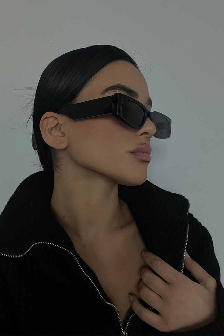 Siyah Kalın Çerçeveli Gözlük ATE3269 - EYYO