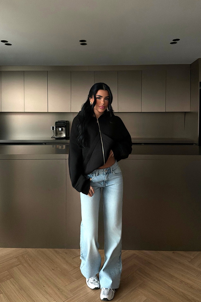 Siyah Madisyn Hırka ATE-2344 - 2