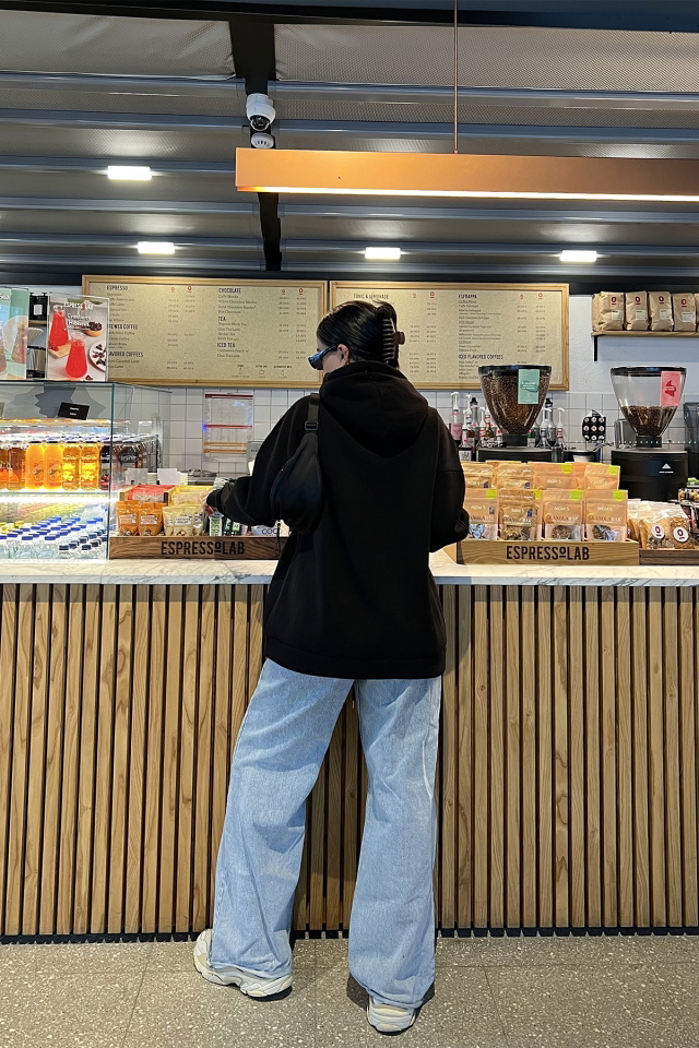 Siyah Kapşonlu Sweat ATE1975 - 5