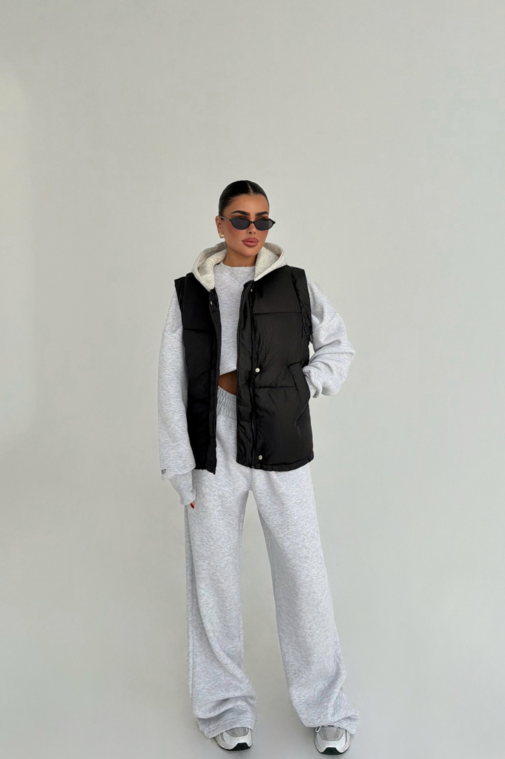 Siyah Ralphette şişme yelek ATE-3767 - EYYO