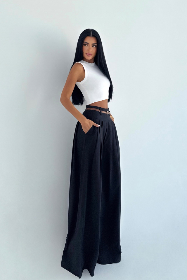 Siyah Merian Pantolon