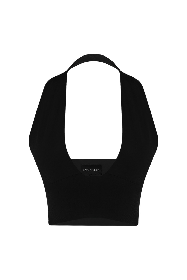 Kie Siyah Bluz EY711 - EYYO