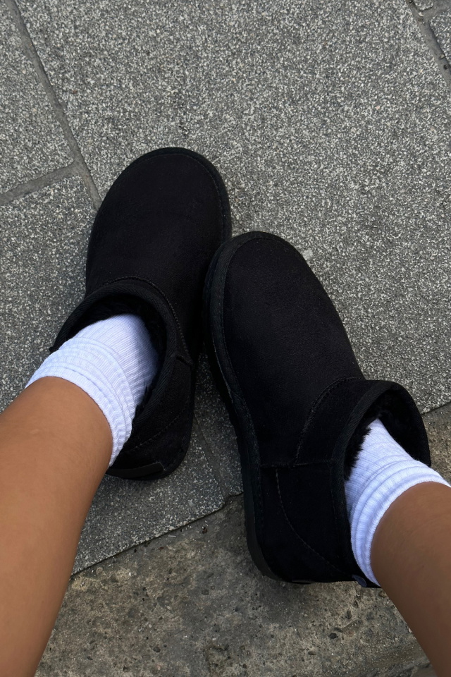 Siyah Kısa ugg ATE-0057 - 2