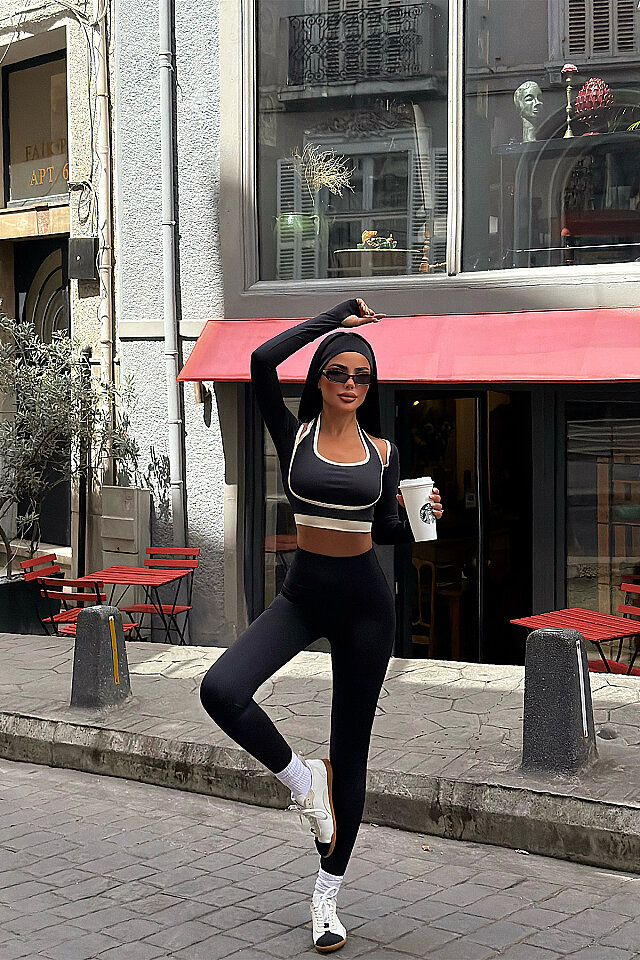 Siyah Nova 6'lı Set ATE-6164