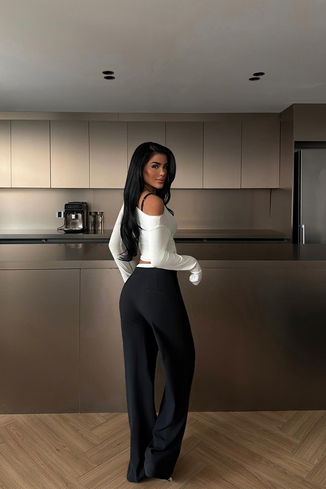 Siyah Alexa Pantolon ATE-2007 - 4