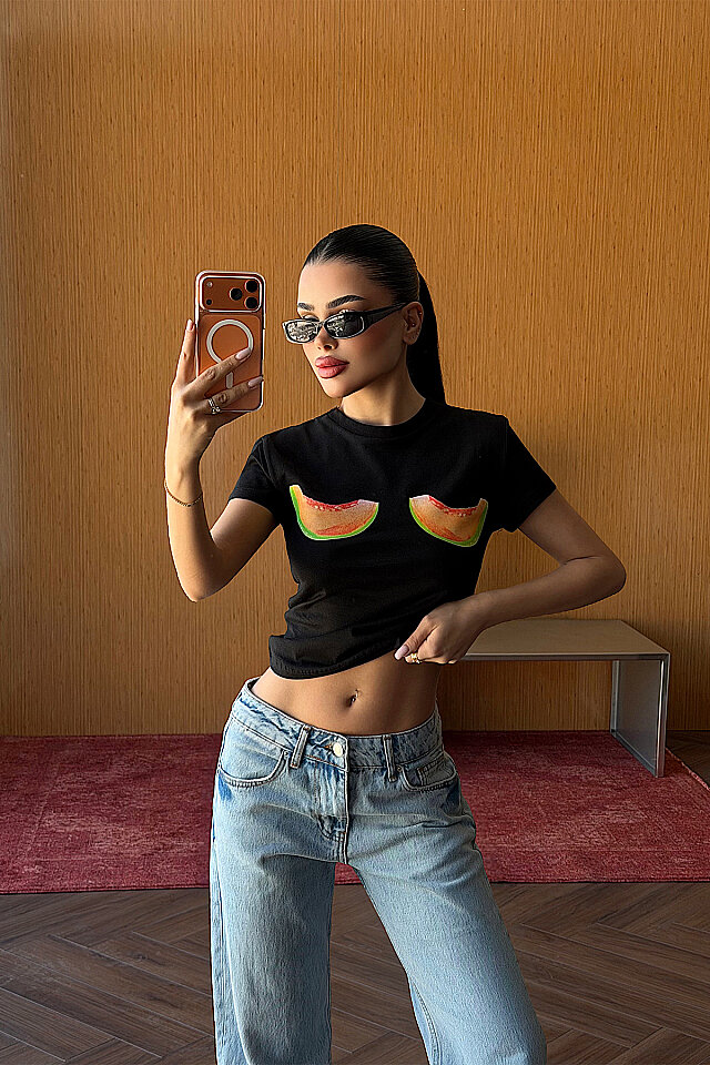 Siyah Caxa Tshirt