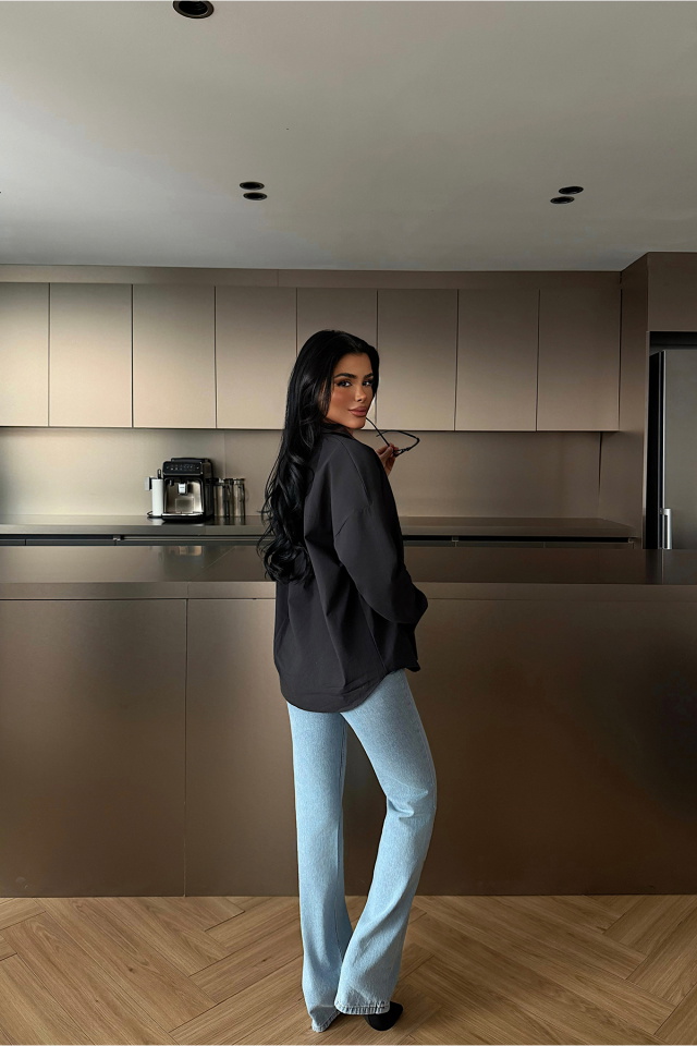 Siyah Ambrosia Gömlek ATE-2088 - 4