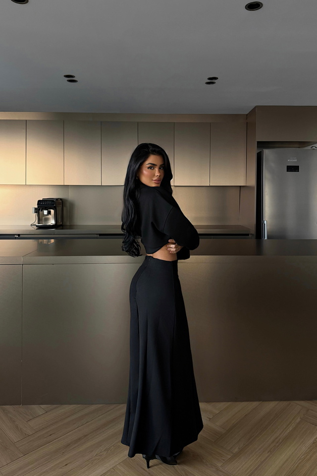 Siyah Elena İkili Takım ATE-1958 - 4