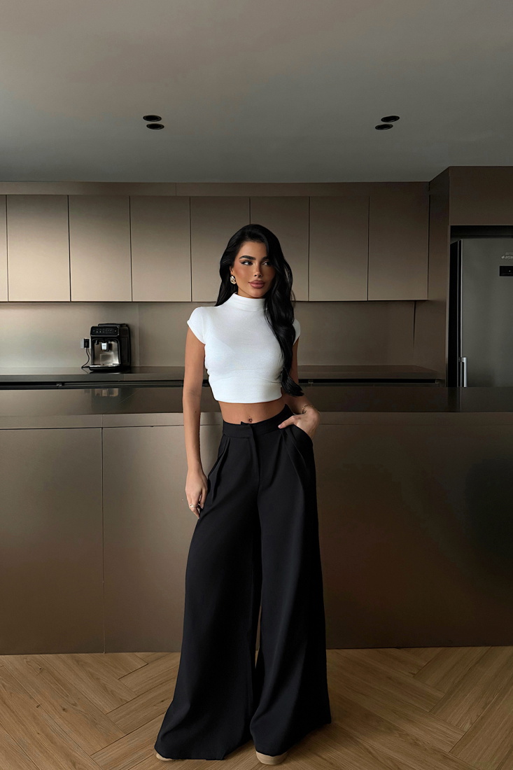 Siyah Biasy Pantolon ATE-2560 - EYYO