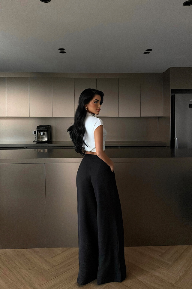 Siyah Biasy Pantolon ATE-2560 - 4