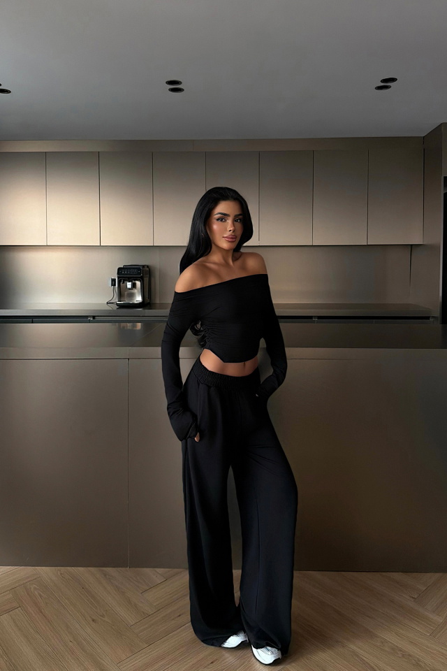 Siyah Allona Takım ATE-4521 - 2