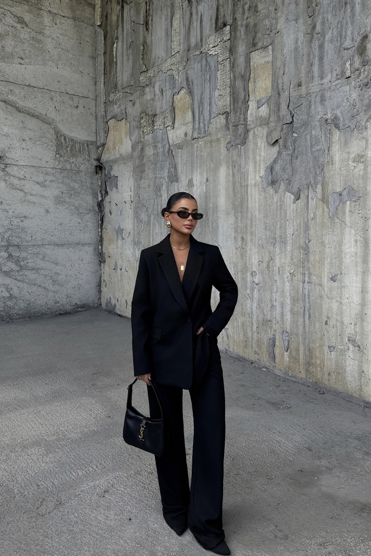 Siyah Harper Takım ATE-1746 - EYYO