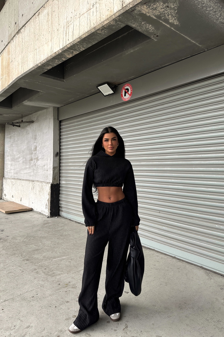 Siyah Lai Parıltılı Takım ATE-1881 - EYYO