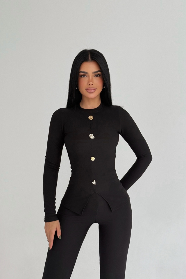 Siyah Zylan Takım ATE-3690 - 6