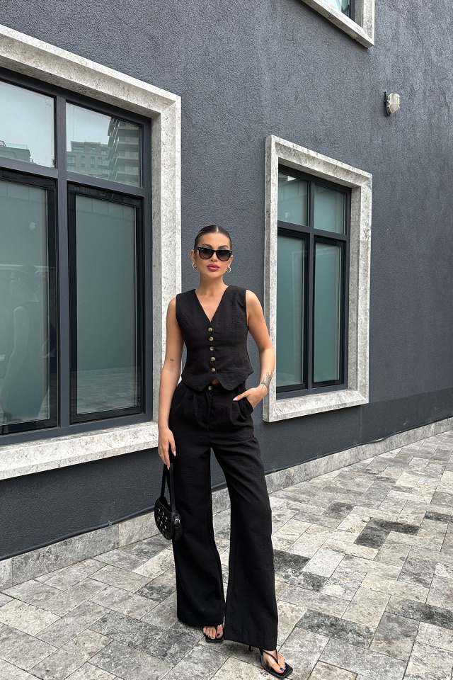 Siyah Pantolonlu Takım ATE5091 - 4