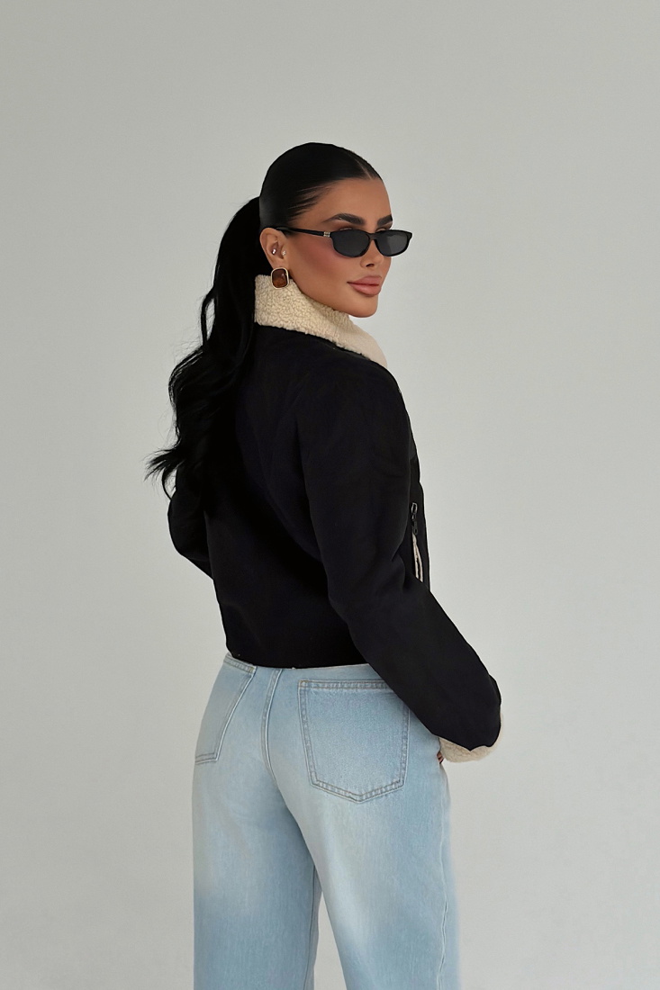 Siyah Laurent Ceket ATE-3795 - EYYO