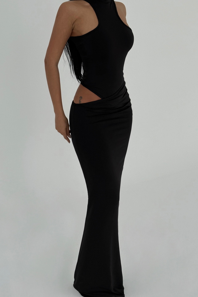 Siyah Marica Elbise ATE-2577 - 2