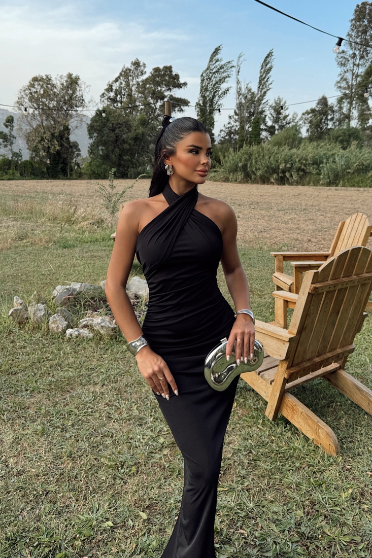 Coraline Çok Çeşit Bağlamalı Elbise ATE-1181 - EYYO