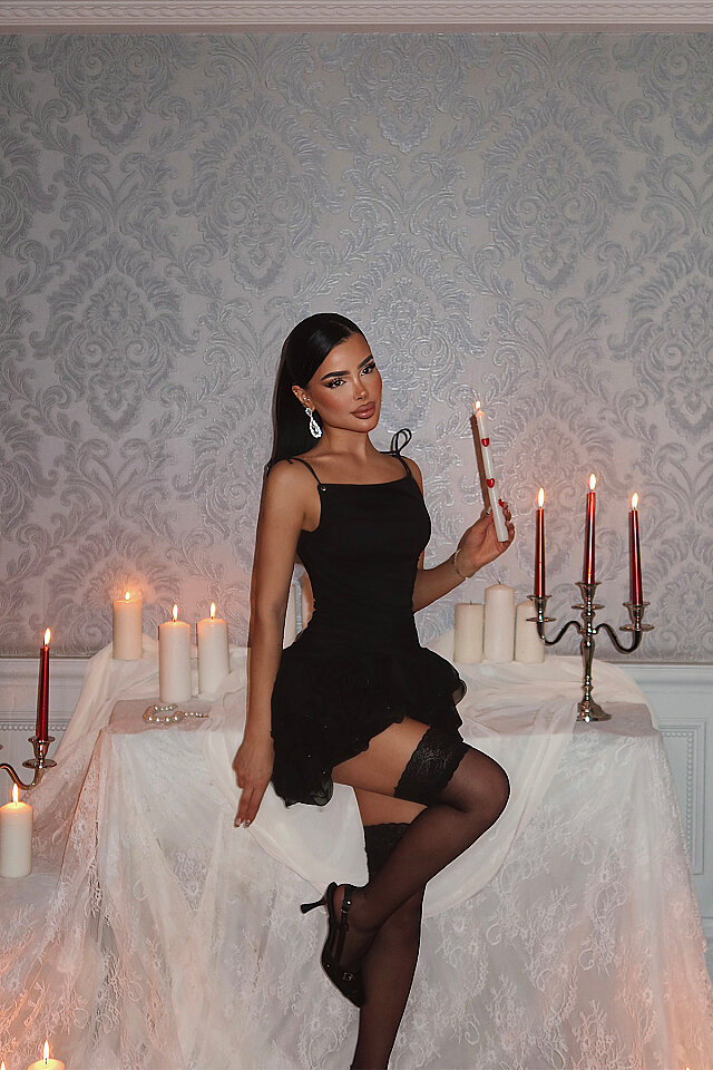 Siyah Cillaki Stiletto ATE-2731 - 2