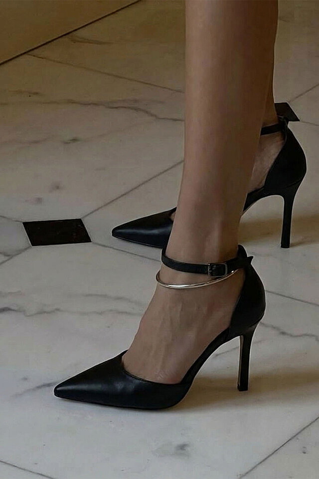 Siyah Monroe Stiletto ATE-2623 - 1