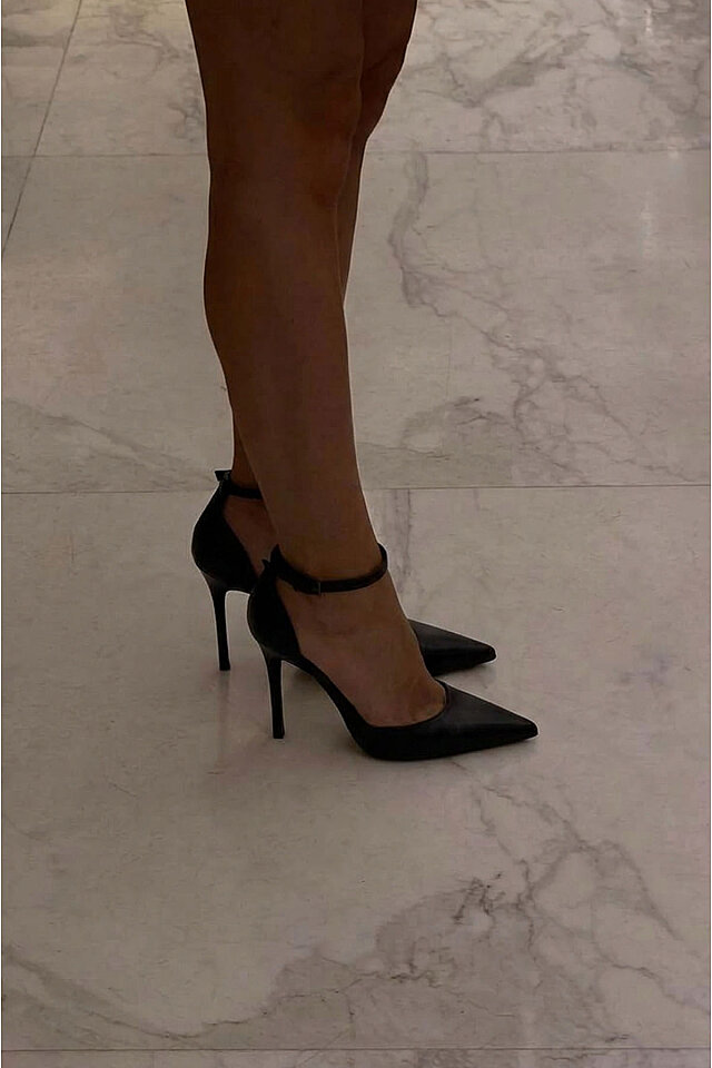 Siyah Monroe Stiletto ATE-2623 - 2