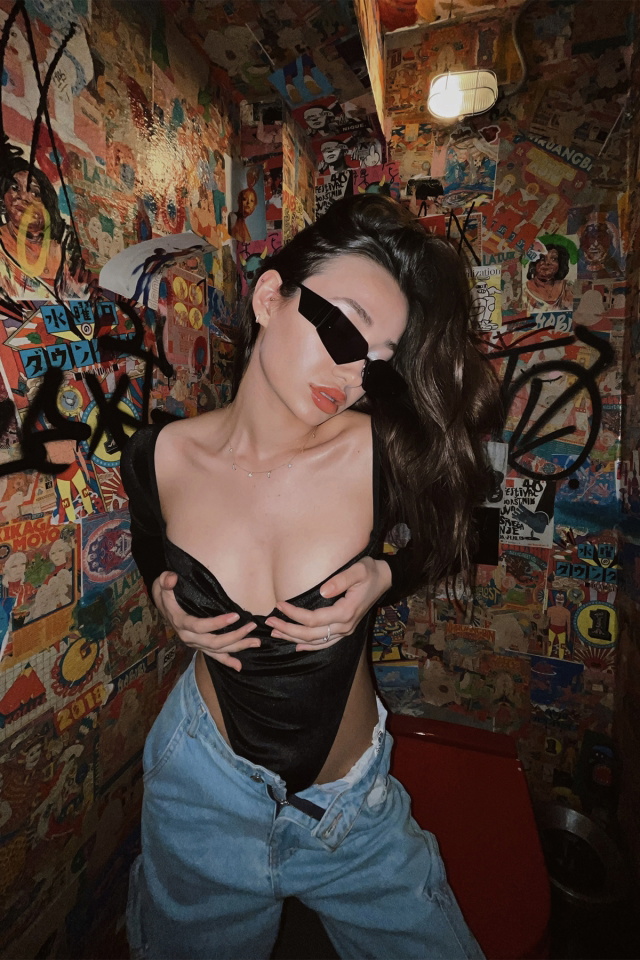 Siyah Uzun Kollu Bodysuit ATE4191 - 4