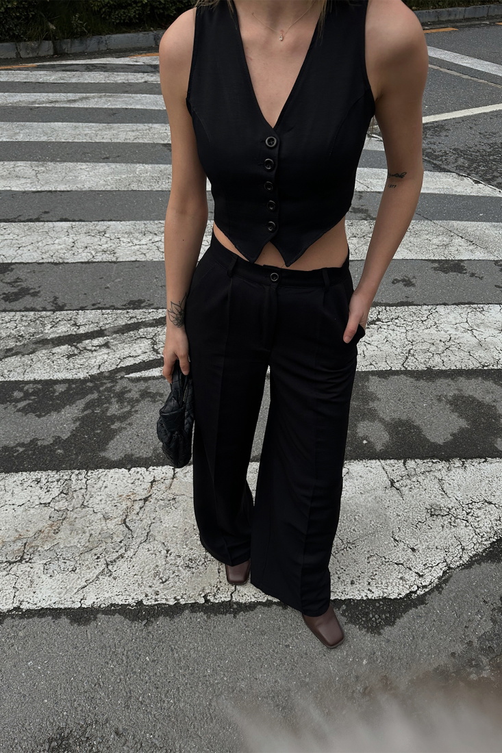 Siyah Yelekli Takım ATE4793 - DEPPOT