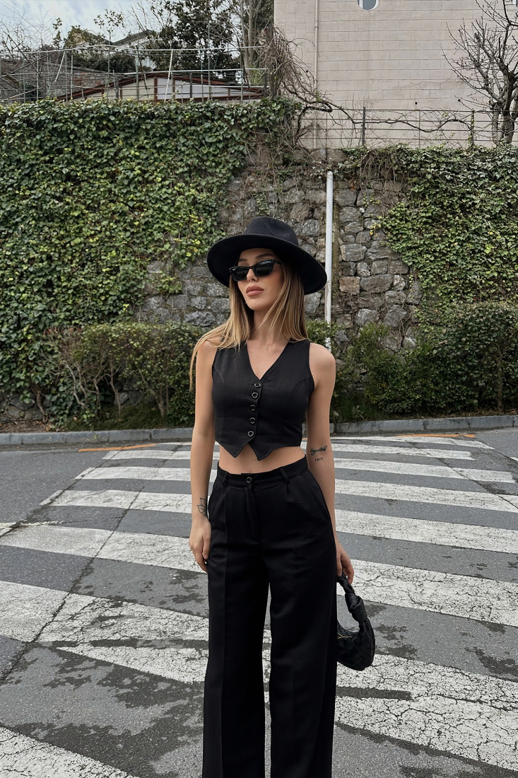 Siyah Yelekli Takım ATE4793 - DEPPOT