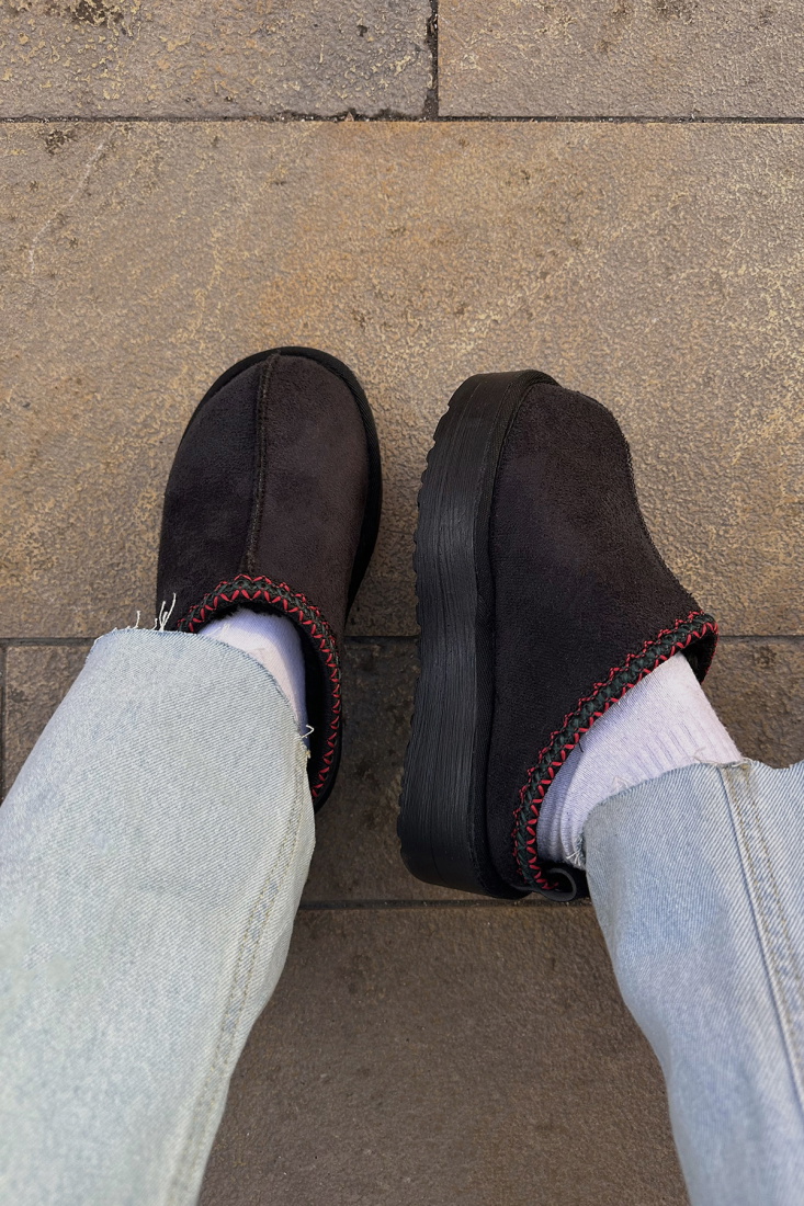 Siyah Yüksek Taban Bot ATE-0145 - ZÜMRÜT