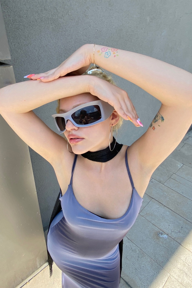 Smoked Color Gradient Sunglasses ATEL40 - 2