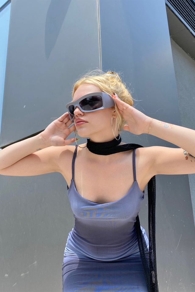 Smoked Color Gradient Sunglasses ATEL40 - 4