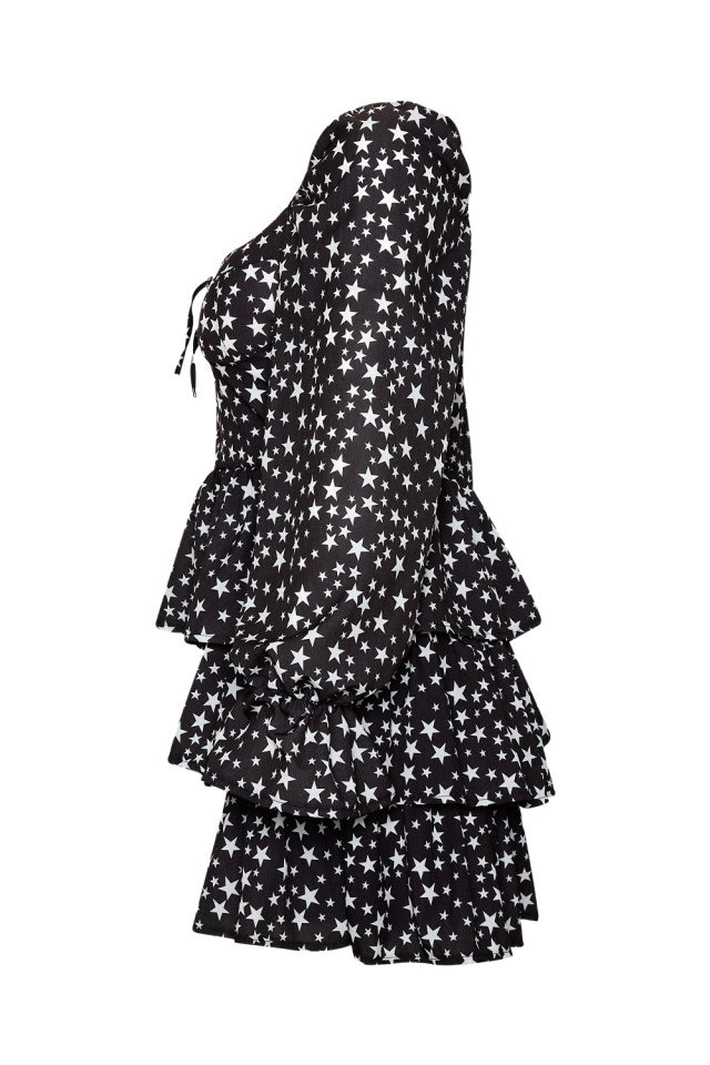 Star Pattern Heart Collar Dress HP1 - 6
