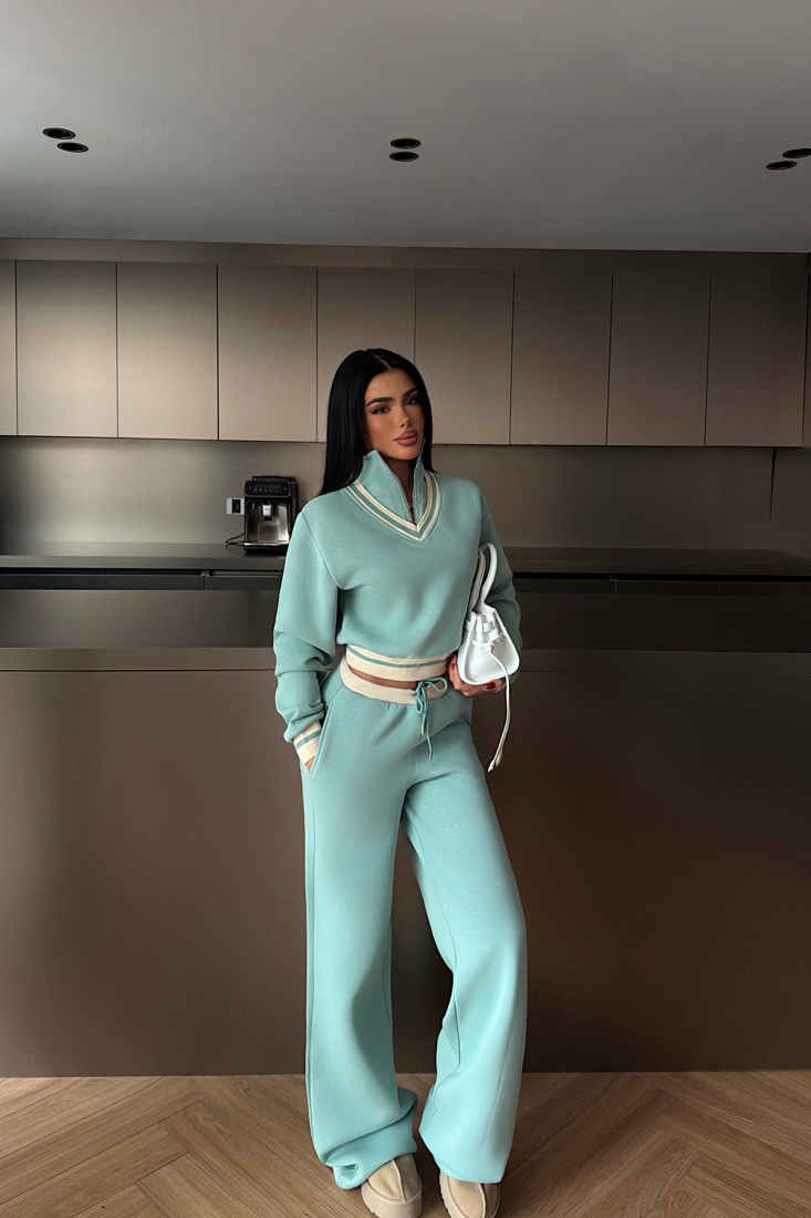 Su Yeşili Sonora Eşofman Takımı ATE-4357 - EYYO