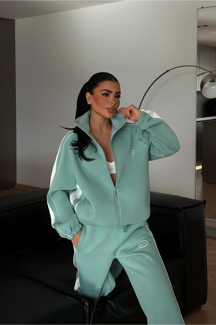 Su Yeşili Gionna Eşofman Takımı ATE-4347 - EYYO