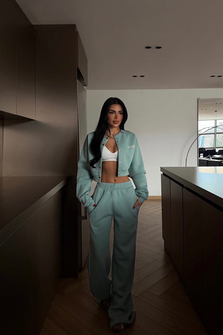 Su Yeşili Lotee Eşofman Takım ATE-4311 - EYYO