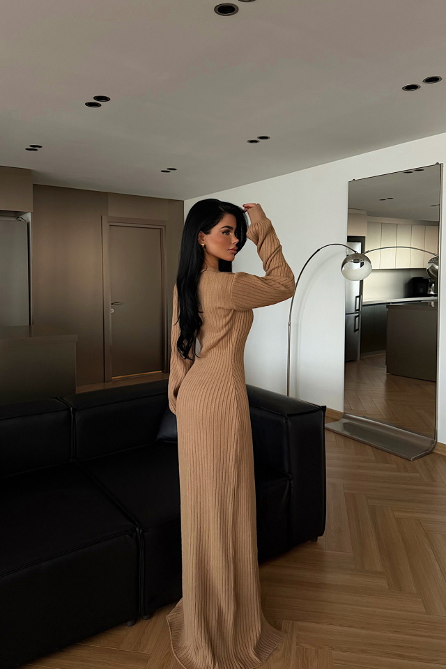 Taba Ophelie Triko Elbise ATE-4462 - 4