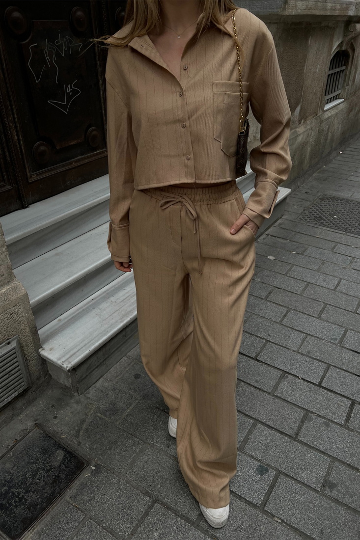 Taba Gömlek Yaka Takım ATE5149 - EYYO