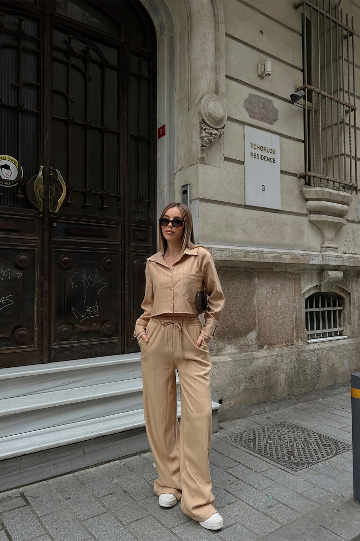 Taba Gömlek Yaka Takım ATE5149 - EYYO