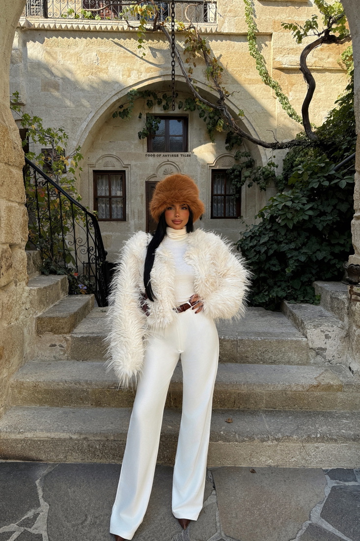 Taba Peluş Şapka ATE-1788 - EYYO