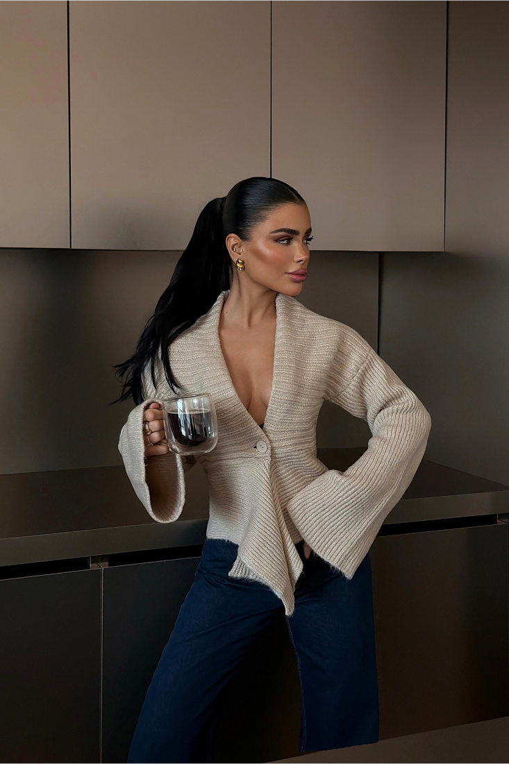 Taş Martinea triko hırka ATE-4615 - EYYO