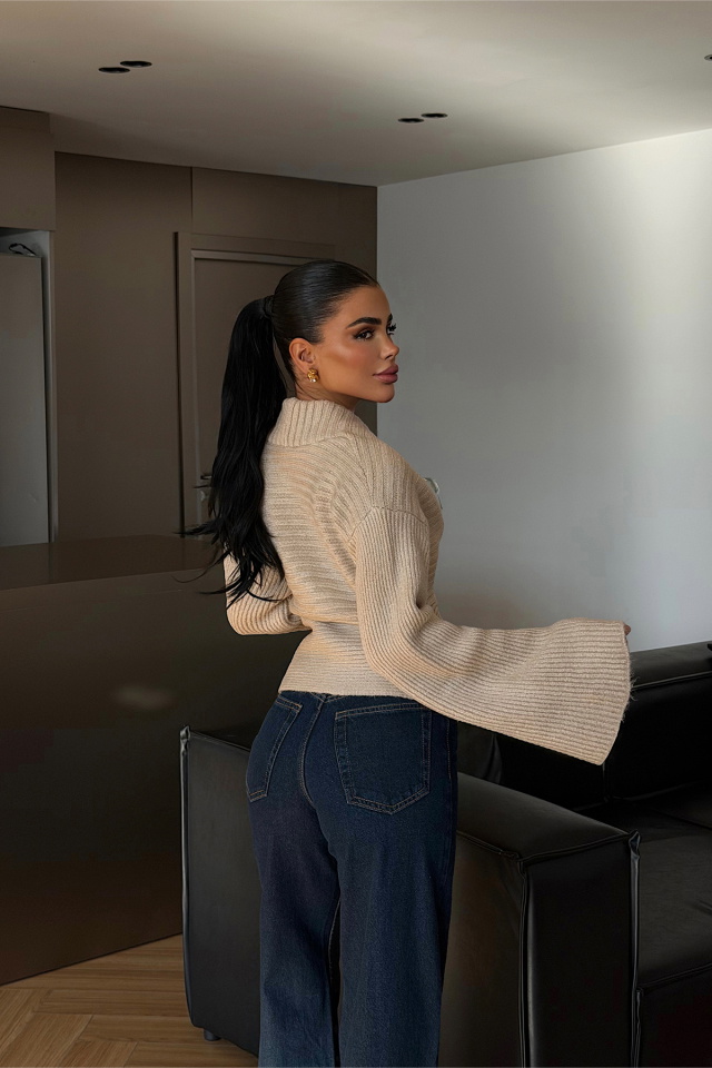 Taş Martinea triko hırka ATE-4615 - 4