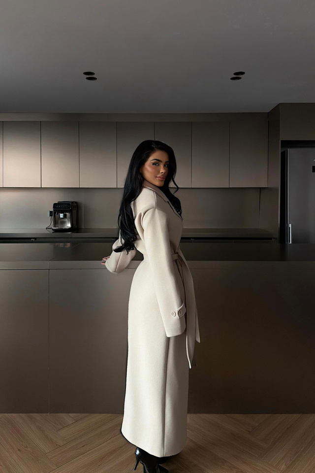 Taş Rengi Samuel Uzun Kaban ATE-4479 - 4