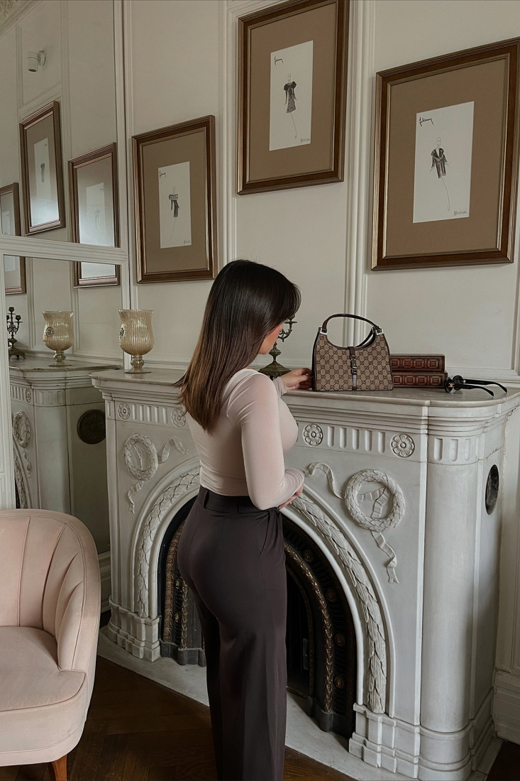 Taş Pencere Detay Bodysuit ATE3016 - EYYO