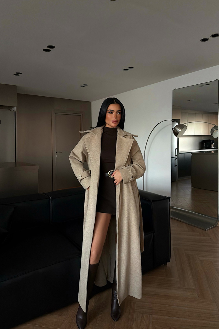 Taş Rengi Mathily Kaban ATE-4492 - EYYO