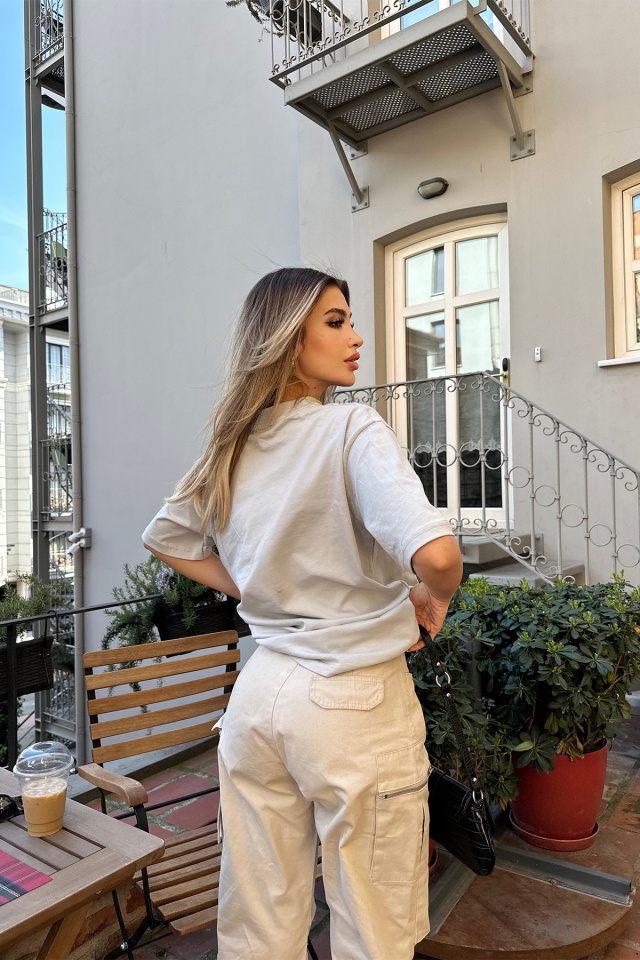 Taş Unlımıted Adventure Yazılı Tişört ATE6074 - 5