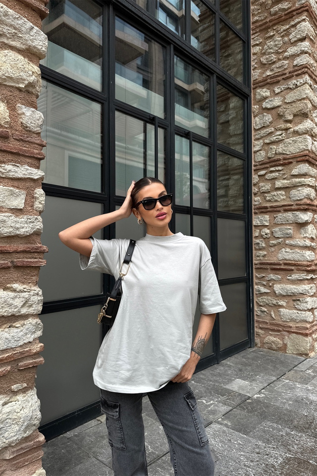 Taş Wellness Gang Baskılı Tişört ATE5078