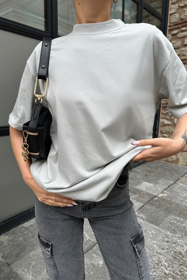 Taş Wellness Gang Baskılı Tişört ATE5078 - 2